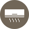 A SYSTEM FOR CONTROLLING THE HUMIDITY, VENTILATION, AND TEMPERATURE IN A BUILDING OR VEHICAL, TYPICALLY TO MAINTAIN A COOL  ATMOSPHERE IN WARM CONDITIONS.